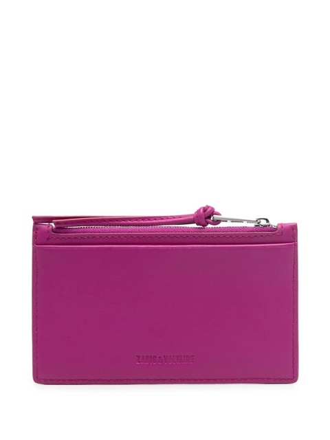 Zadig&Voltaire Long Eternal leather coin purse - Purple - zdjęcie produktu nr 1