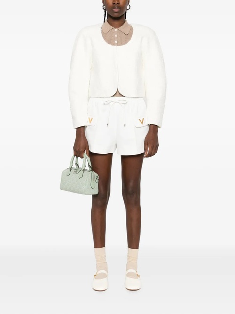 Valentino Garavani pocket-detail drawstring shorts - White - zdjęcie produktu nr 2