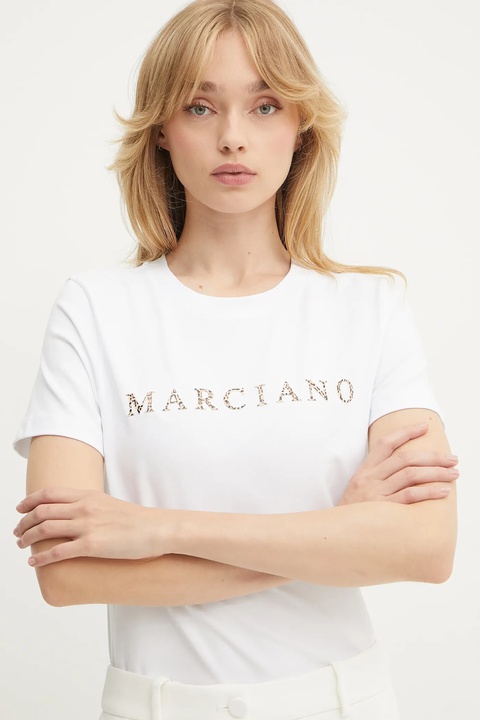 Marciano Guess t-shirt CANDY damski kolor biały 5GGI00 6008A - zdjęcie produktu nr 1