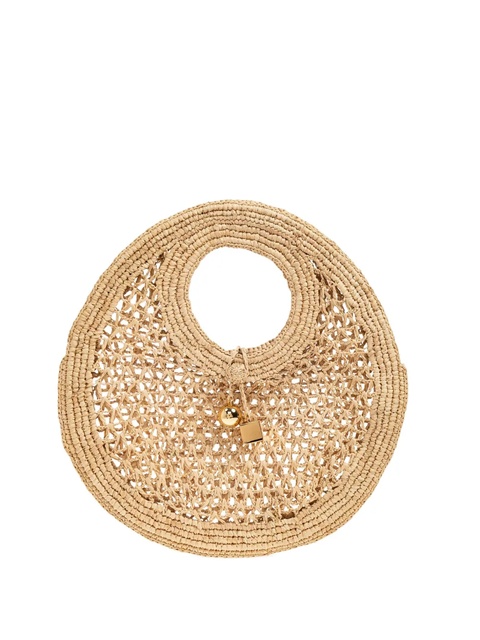 Jacquemus medium Le Spiaggia round bag - Neutrals - zdjęcie produktu nr 1
