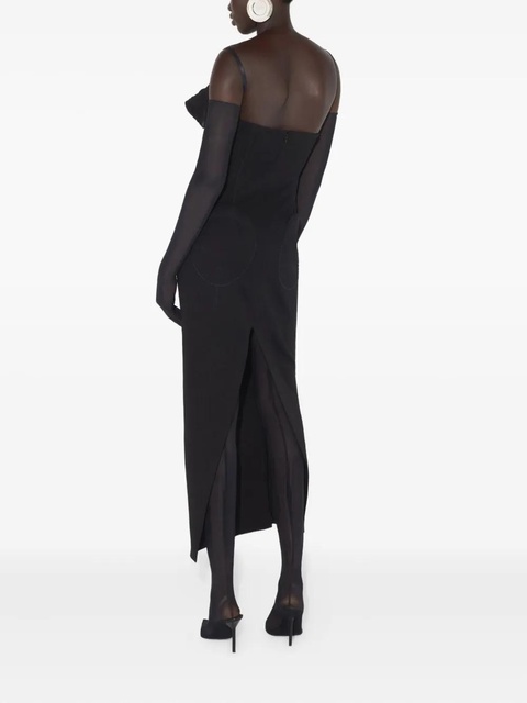 Jean Paul Gaultier conical bra cup maxi dress - Black - zdjęcie produktu nr 2