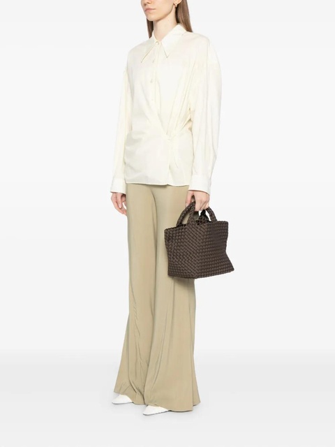 NAGHEDI small St Barths tote bag - Brown - zdjęcie produktu nr 2