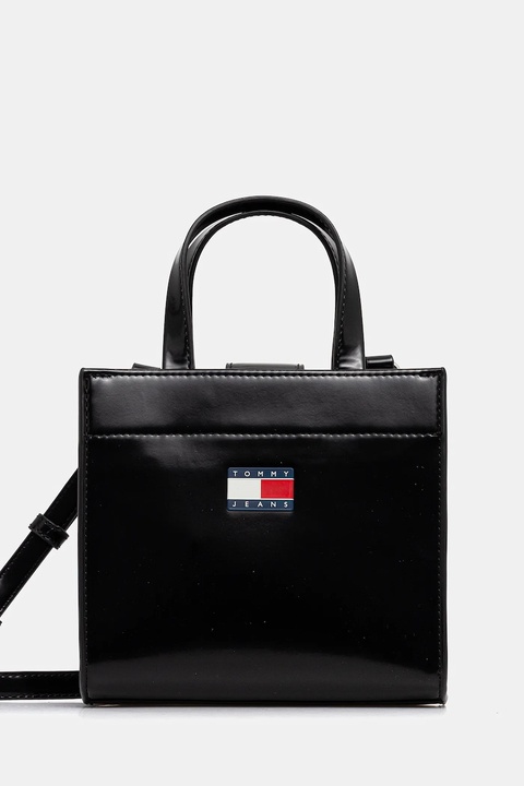 Tommy Jeans torebka kolor czarny AW0AW17870 - zdjęcie produktu nr 1