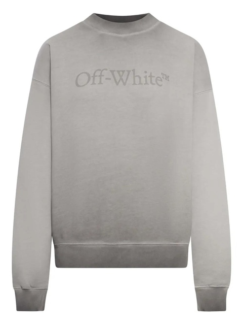 Off-White logo print Laundry Skate sweatshirt - Grey - zdjęcie produktu nr 1