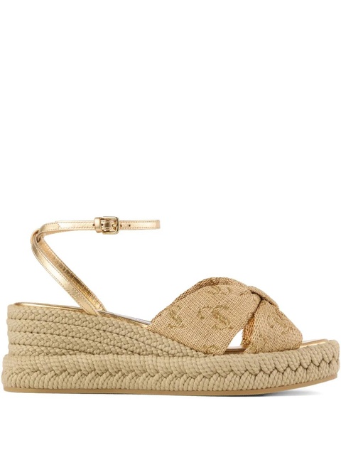 Jimmy Choo 60mm Aella espadrilles - Brown - zdjęcie produktu nr 1