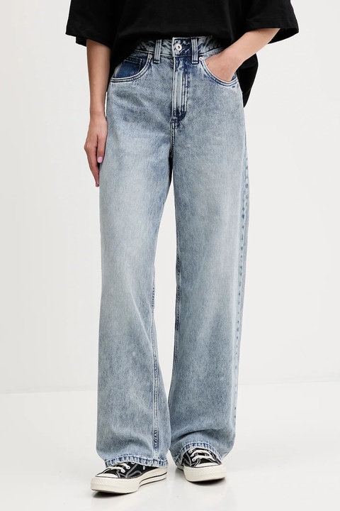 Vans jeansy damskie high waist VN000MB5F2D1 - zdjęcie produktu nr 1