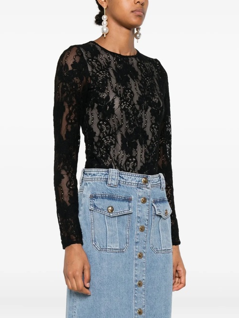 ZIMMERMANN floral-lace bodysuit - Black - zdjęcie produktu nr 2