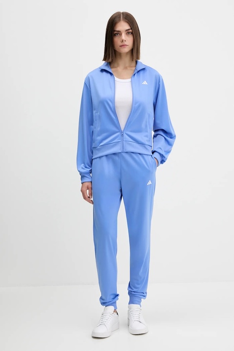 adidas dres Feelcozy damski kolor niebieski JX0513 - zdjęcie produktu nr 1