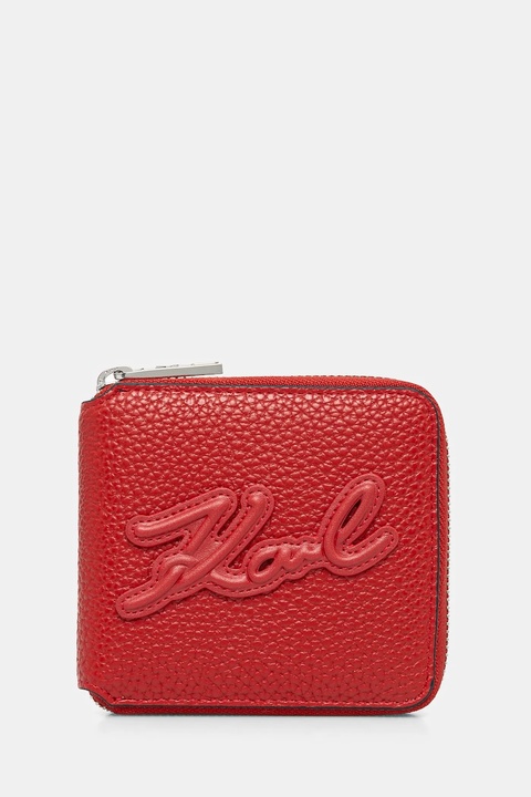 Karl Lagerfeld portfel damski kolor czerwony A1W32054 - zdjęcie produktu nr 1