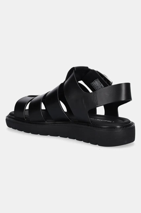 Calvin Klein Jeans sandały SQ MOLDED SDL FISHERMAN MG WN damskie kolor czarny YW0YW01700 - zdjęcie produktu nr 2
