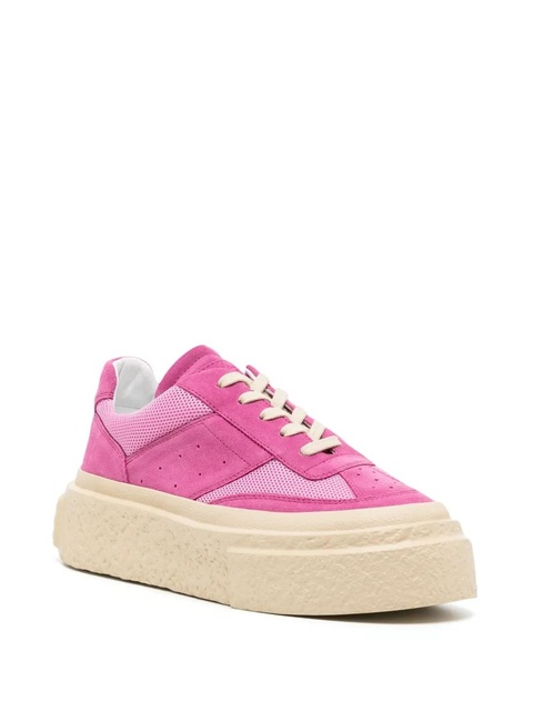 MM6 Maison Margiela Gambetta panelled sneakers - Pink - zdjęcie produktu nr 1