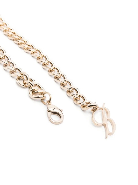 Blumarine logo-pendant chain belt - Gold - zdjęcie produktu nr 2