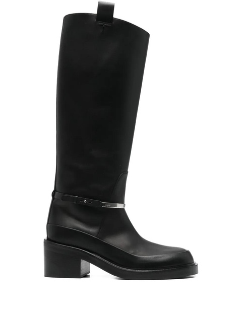 Tod's 60mm metal-strap boots - Black - zdjęcie produktu nr 1