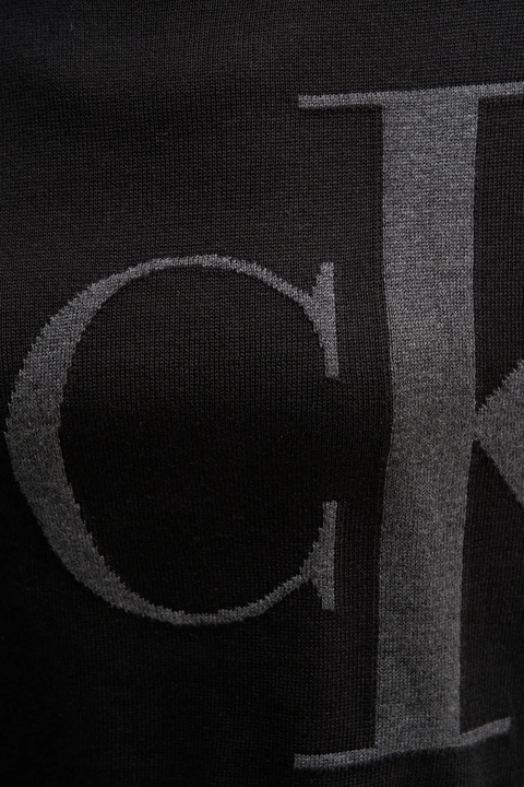 Calvin Klein Jeans sweter bawełniany damski kolor czarny LV047E304G - zdjęcie produktu nr 2