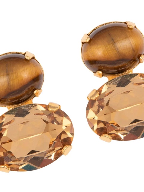 Jennifer Behr Yvette earrings - Brown - zdjęcie produktu nr 1