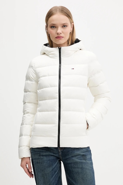 Tommy Jeans kurtka puchowa kolor biały zimowa DW0DW21617 - zdjęcie produktu nr 1