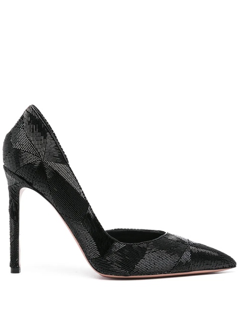 Aquazzura 105mm La Nuit pumps - Black - zdjęcie produktu nr 1
