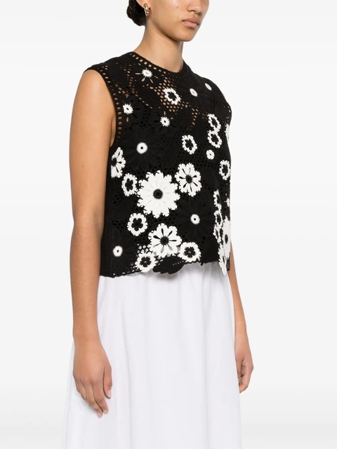 Maje crochet top - Black - zdjęcie produktu nr 2