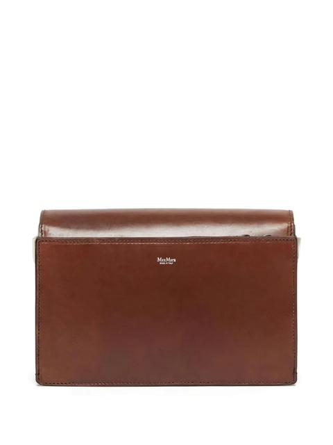 Max Mara Biancaroughs leather shoulder bag - Brown - zdjęcie produktu nr 1
