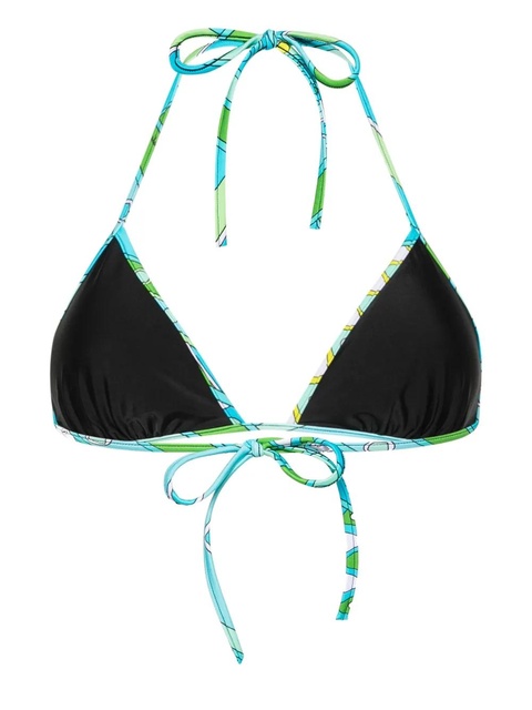 PUCCI Iride-print bikini top - Black - zdjęcie produktu nr 2