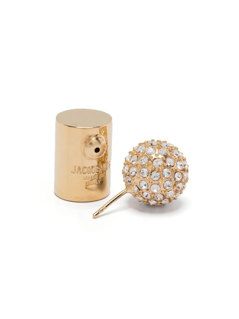 Jacquemus The Perlina earrings - Gold - zdjęcie produktu nr 2