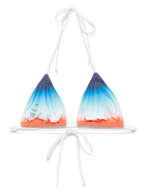 Casablanca gradient bikini top - White - zdjęcie produktu nr 1