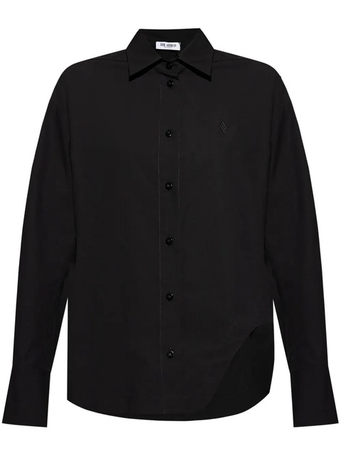 The Attico embroidered shirt - Black - zdjęcie produktu nr 1