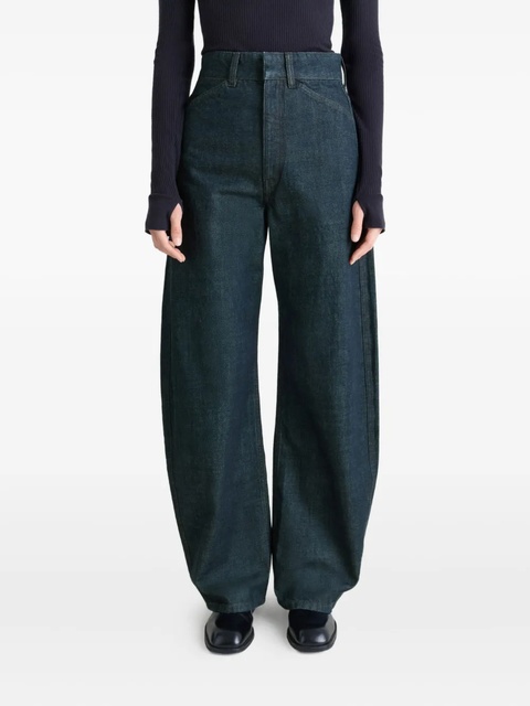 LEMAIRE high-waisted curved jeans - Blue - zdjęcie produktu nr 2