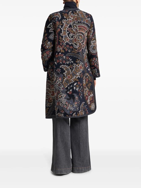ETRO paisley-print reversible coat - Black - zdjęcie produktu nr 2