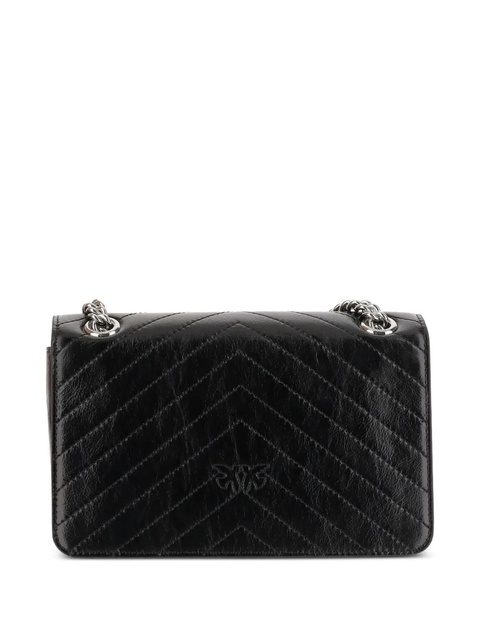 PINKO Classic Love quilted shoulder bag - Black - zdjęcie produktu nr 2