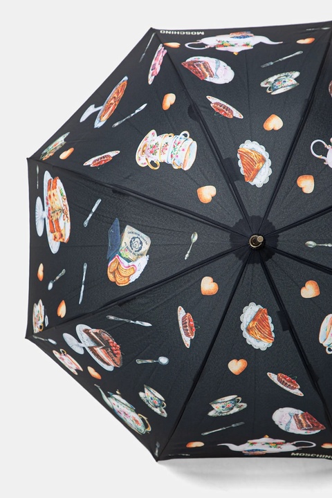 Moschino parasol kolor czarny 8953 - zdjęcie produktu nr 2