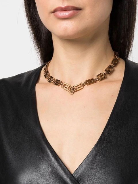Versace Greca chain necklace - Gold - zdjęcie produktu nr 2