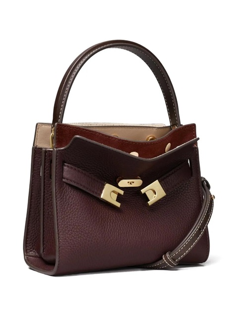 Tory Burch Lee Radziwill leather mini bag - Red - zdjęcie produktu nr 1