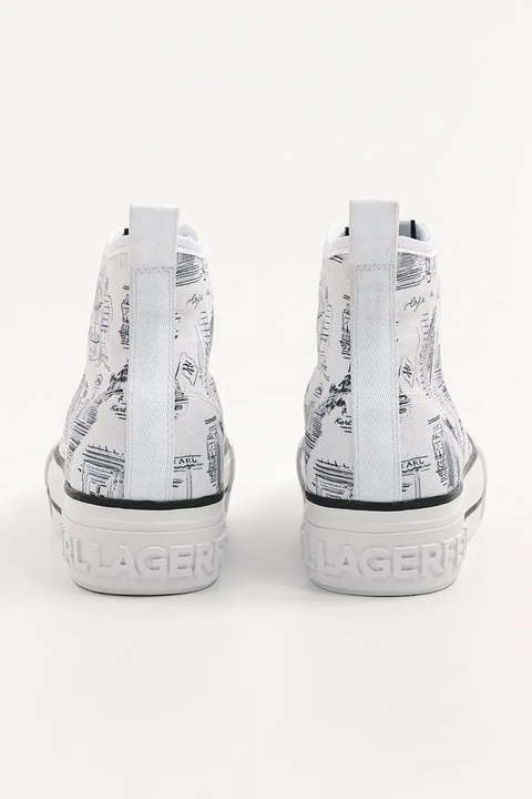 Karl Lagerfeld trampki KAMPUS MAX kolor biały KL60455 - zdjęcie produktu nr 1
