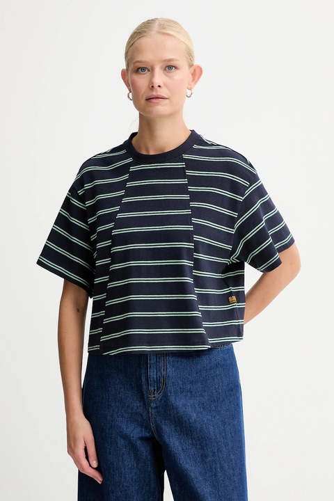 G-Star t-shirt bawełniany 0 damski kolor czarny D27180.E134 - zdjęcie produktu nr 1