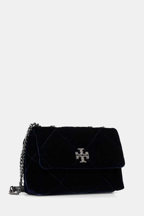 Tory Burch torebka Kira Diamond kolor granatowy 177517-430 - zdjęcie produktu nr 1