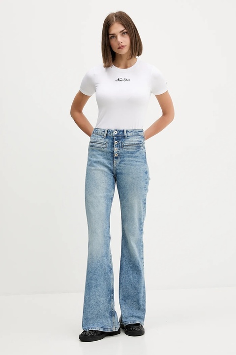 Karl Lagerfeld Jeans jeansy damskie high waist A4W10024 - zdjęcie produktu nr 2