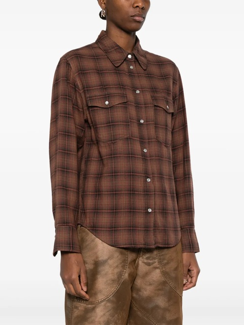 MARANT ÉTOILE Yalisa shirt - Brown - zdjęcie produktu nr 2