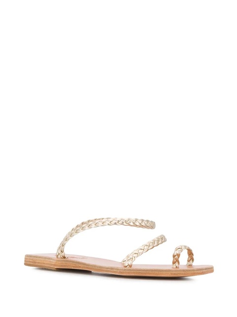 Ancient Greek Sandals Eleftheria braided sandals - Gold - zdjęcie produktu nr 2