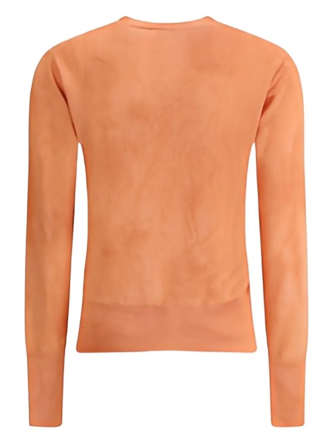 Vivienne Westwood orb-embellished cardigan - Orange - zdjęcie produktu nr 2