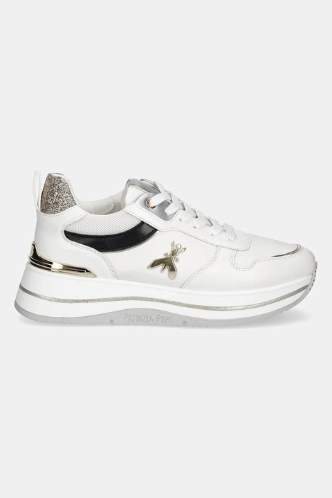 Patrizia Pepe Girl sneakersy kolor biały PPJ314 - zdjęcie produktu nr 2