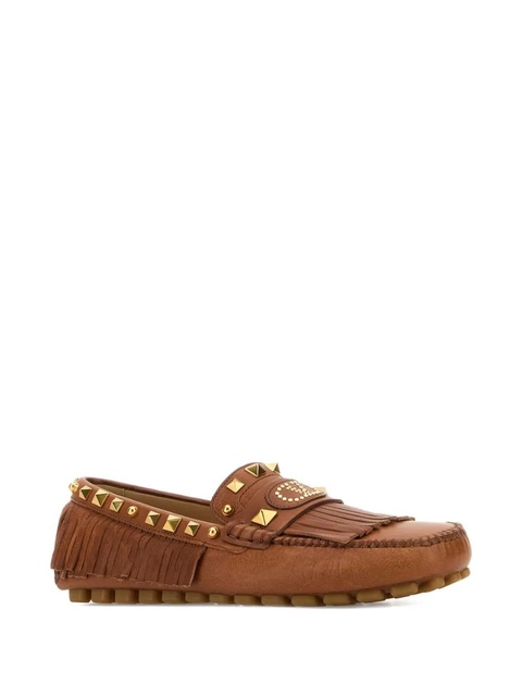 Valentino Garavani Fastaway driver loafers - Brown - zdjęcie produktu nr 2