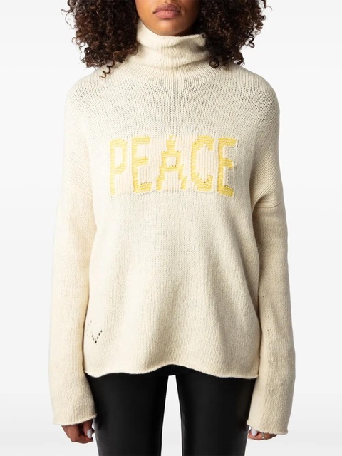 Zadig&Voltaire Alma Peace jumper - Neutrals - zdjęcie produktu nr 2