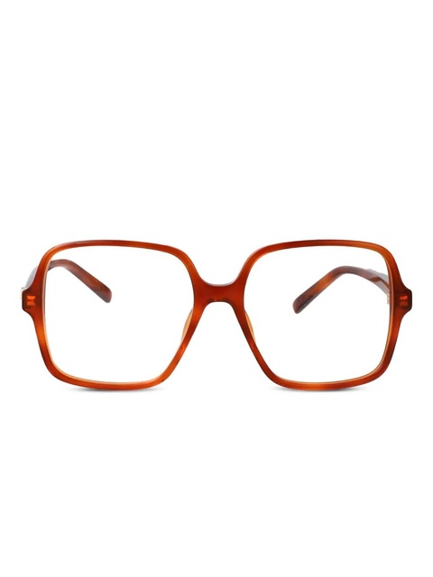 Gucci Eyewear GG1994O geometric-frame glasses - Brown - zdjęcie produktu nr 1