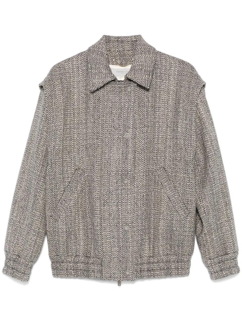 Golden Goose herringbone-pattern jacket - Black - zdjęcie produktu nr 1