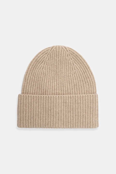 Medicine czapka damska kolor beżowy - zdjęcie produktu nr 1