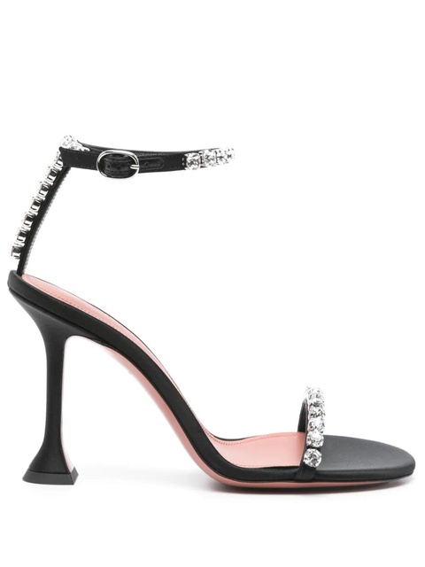 Amina Muaddi 95mm Gigi sandals - Black - zdjęcie produktu nr 1