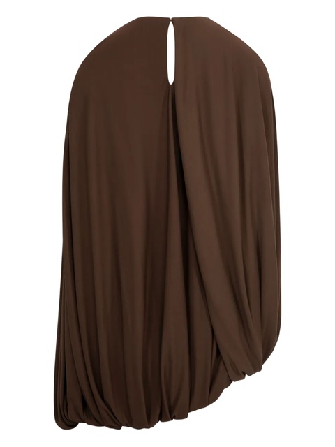 LOEWE draped blouse - Brown - zdjęcie produktu nr 1