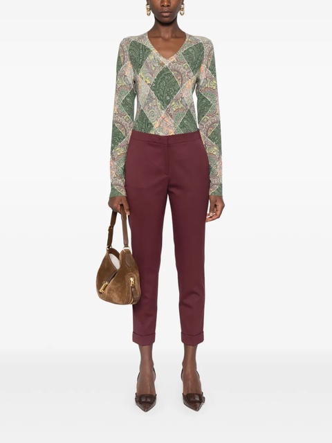 ETRO diamond-pattern sweate - Neutrals - zdjęcie produktu nr 1