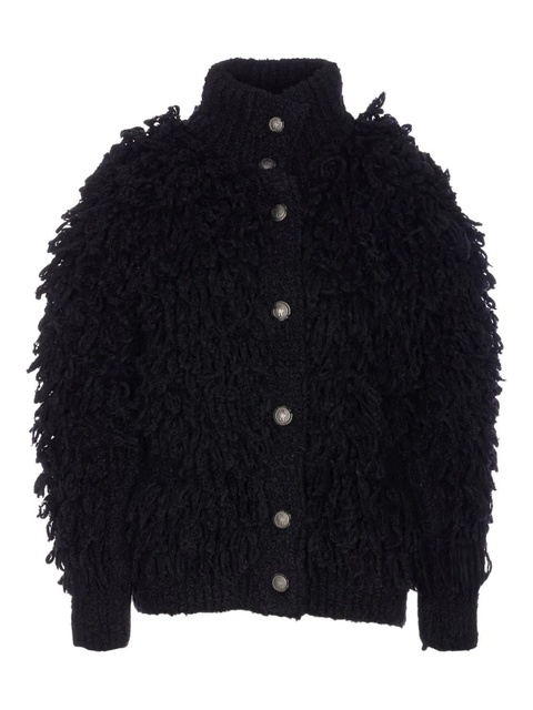 Moncler Grenoble knitted button cardigan - Black - zdjęcie produktu nr 1